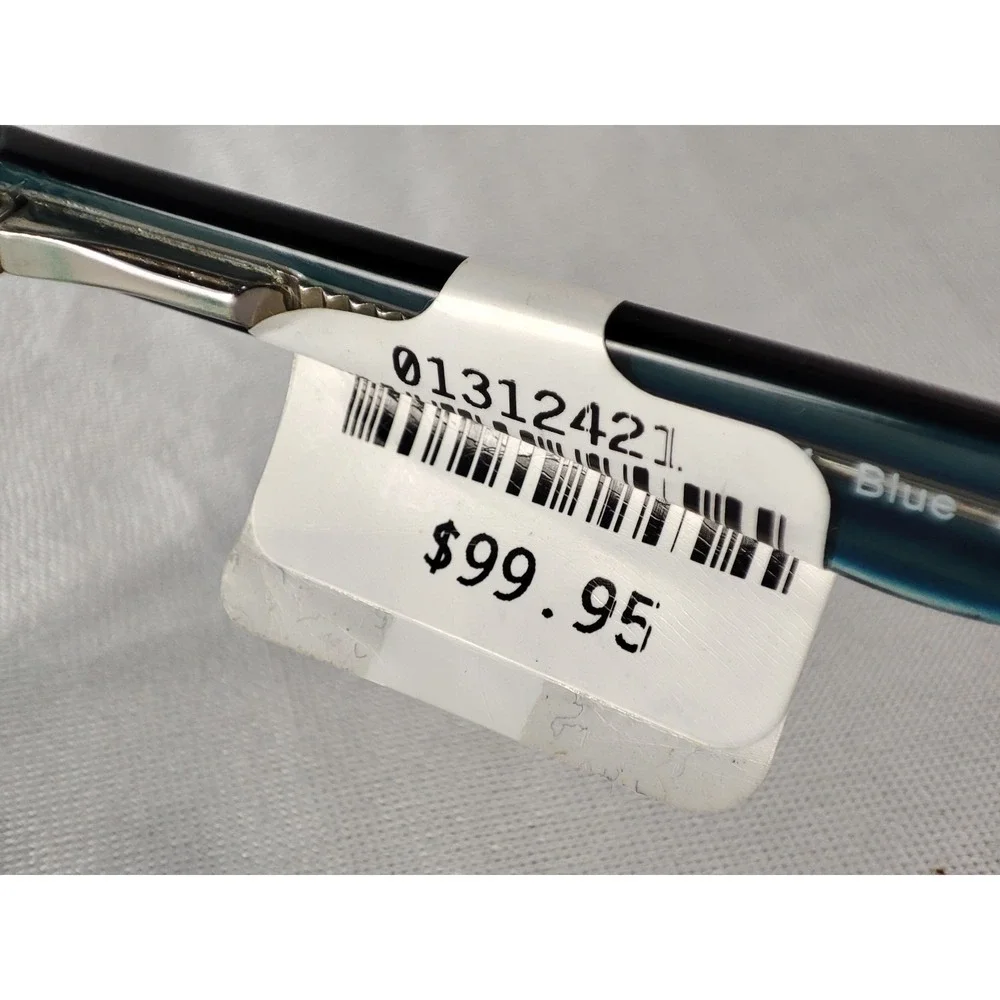 Chelsea Morgan CMM 6001 Blue Teal Kids‎ Rectangular Eyeglass Frames 48-17-135